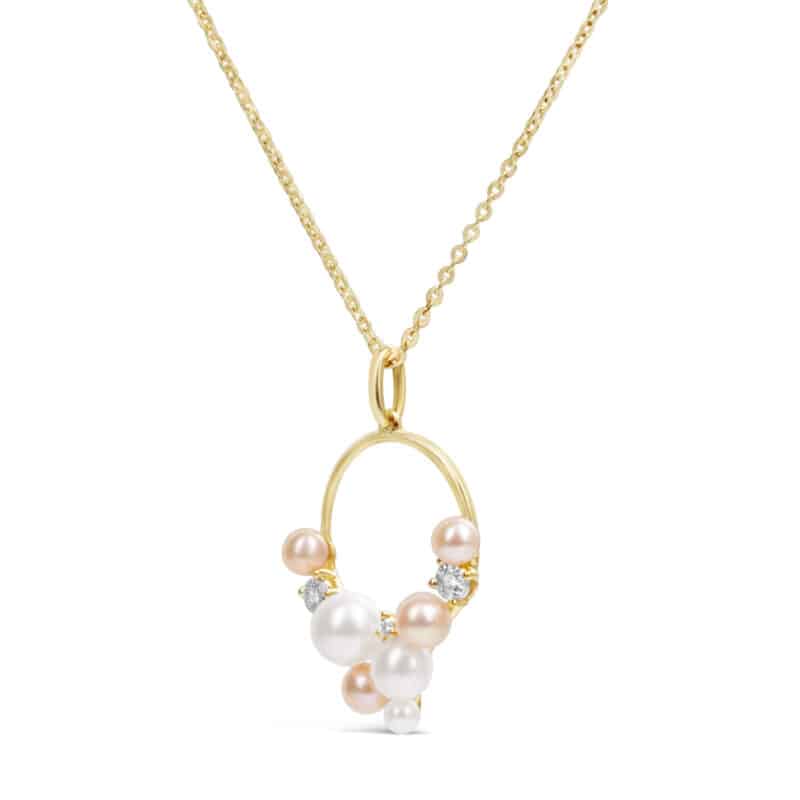 Sparkle Pearl Necklace