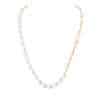 Star Paperclip Pearl Necklace
