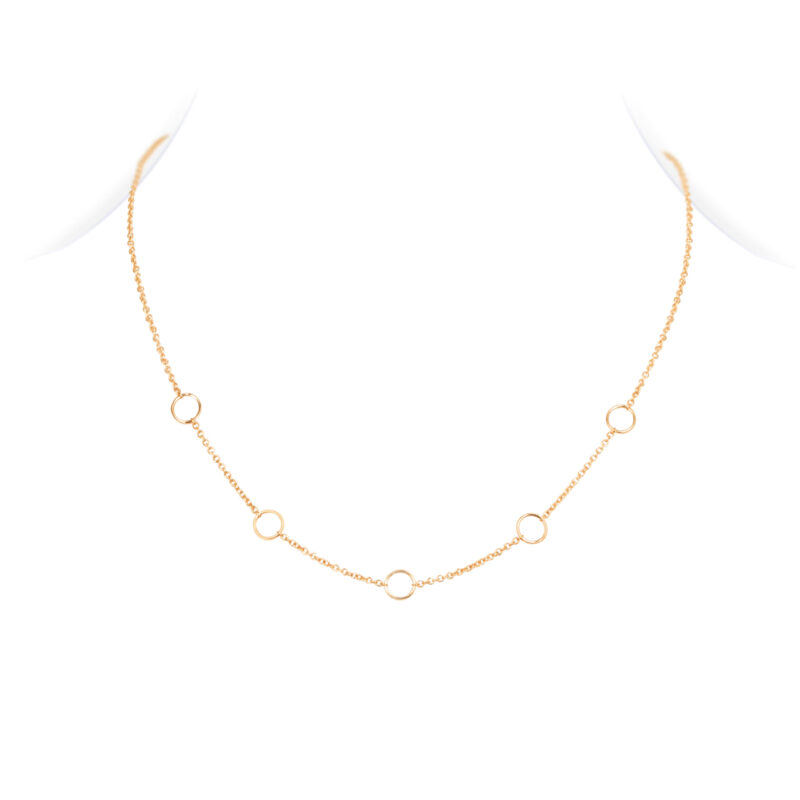 Station Charm Necklace