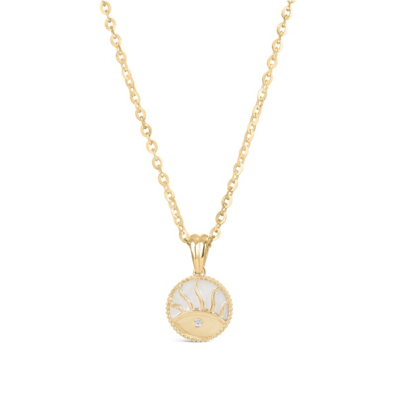 Sun Pendant - Mother of Pearl