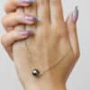 Tahitian Floating Pearl Necklace