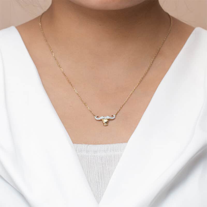Taurus Zodiac Necklace