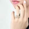 Three Flower Ring