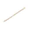 Triple Tone Chunky Chain Bracelet