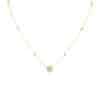 Snowflake Diamond with Ball Chain