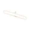 White Heart Anklet