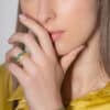 Yellow Topaz Pop Ring