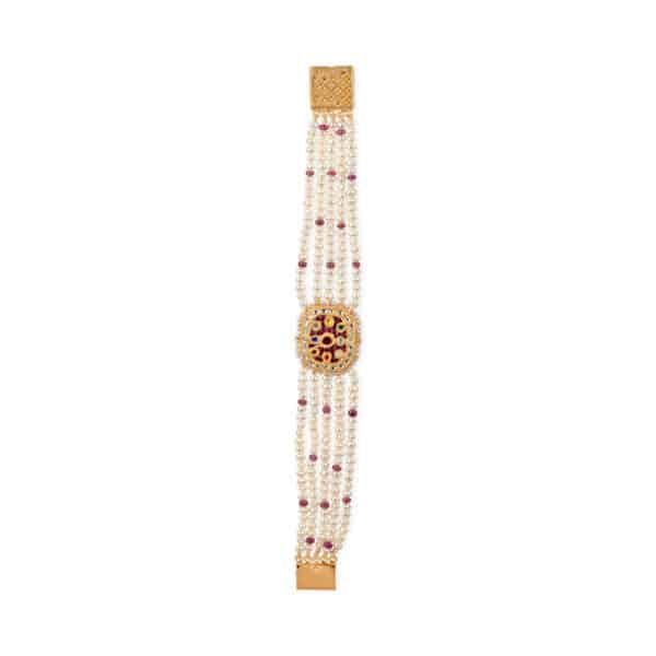 Navratna Polki Bracelet