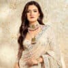 Zeenat Red Choker + Earring Polki Set A