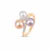 Zoya Pearl and Diamond Ring