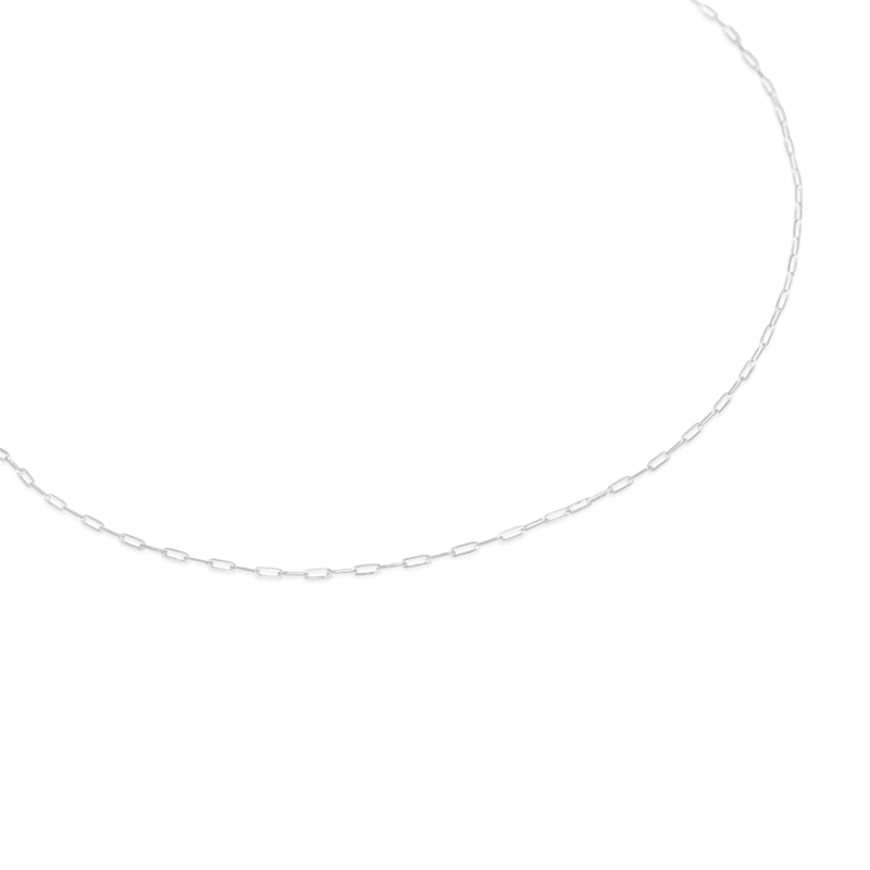 Silver Chain/ Medium Paperclip