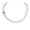 Anna Premium White Pearl Necklace/ Moonstone/ 10-11 mm
