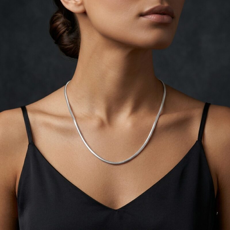 Silver Chain/ Flat
