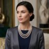 Selina Oval Pearl Choker 3 strand