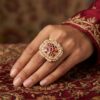 Navratna Polki Ring