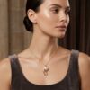 Lunar  Zodiac Pearl Pendant - Rabbit