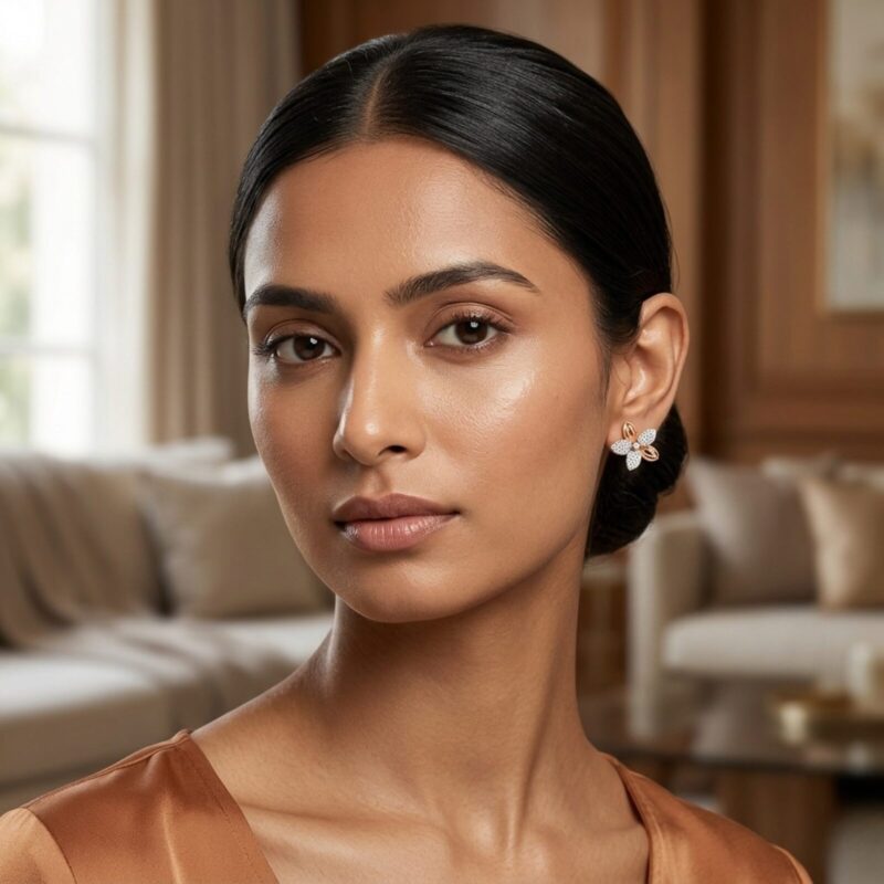 Chameli Diamond Earrings