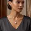 Lunar Zodiac Pearl Pendant - Ox