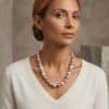 Multicolour Baroque Edison Pearl Necklace