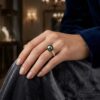 Irridescent Yuuga Ring/ Tahitian