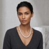 Jackie Premium Plus Round Pearl Necklace