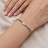 Tsavorite and Diamond Tennis Bracelet