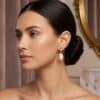 Byzantine Baroque Pearl Drop Earrings