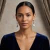 Trinity Baroque Pearl Drop Earrings