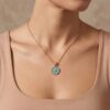 Inner Compass Pendant - Turquoise
