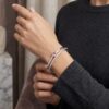 Pink Sapphire & Diamond Sparkle Bracelet