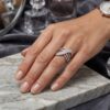 Vine Diamond Ring