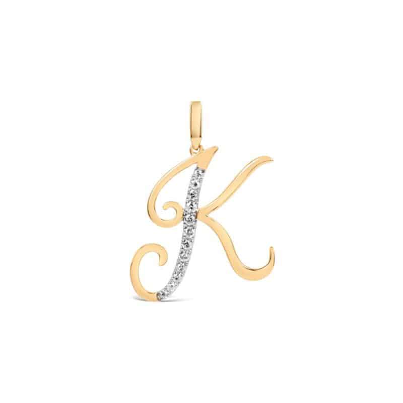0349_Cursive-Letter-Pendant-K-.jpg Cursive Letter Pendant