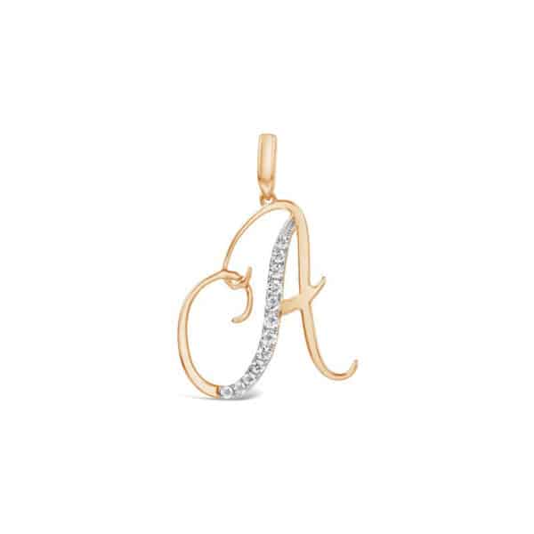 Cursive Letter Pendant