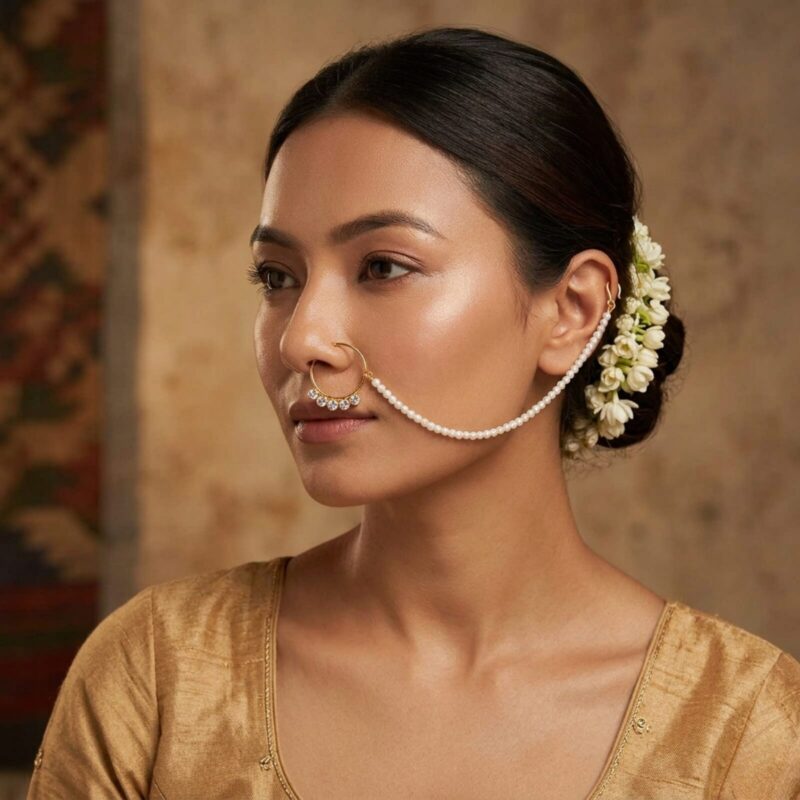 Yanki-16-1-12.jpg Aalia Nose Ring With Pearls Extender For Pierced Nose