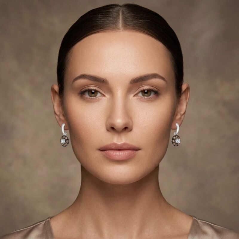 Yanki-16-1-3.jpg B/W Diamond Dangler Earrings