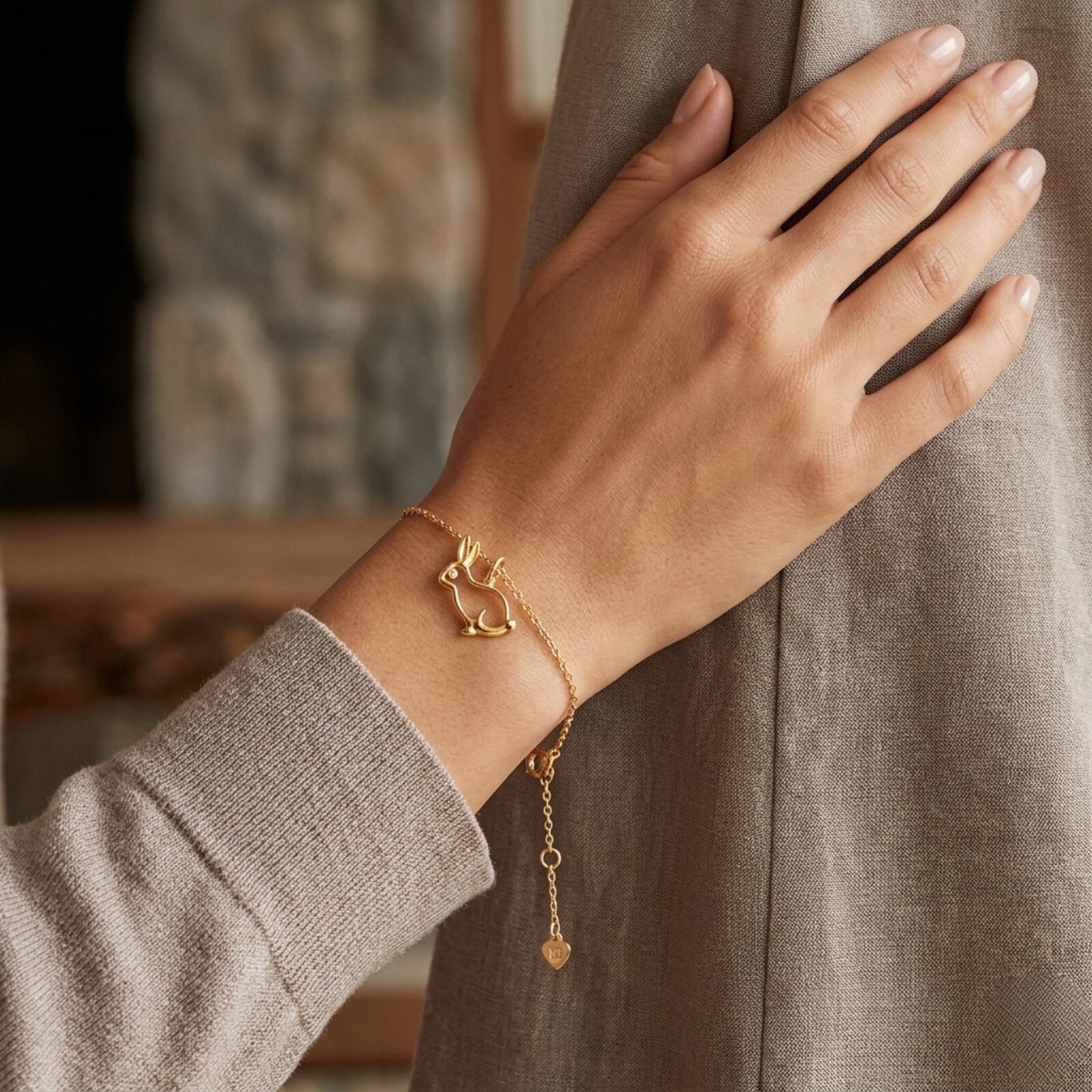 Lunar Zodiac Bracelet - Rabbit