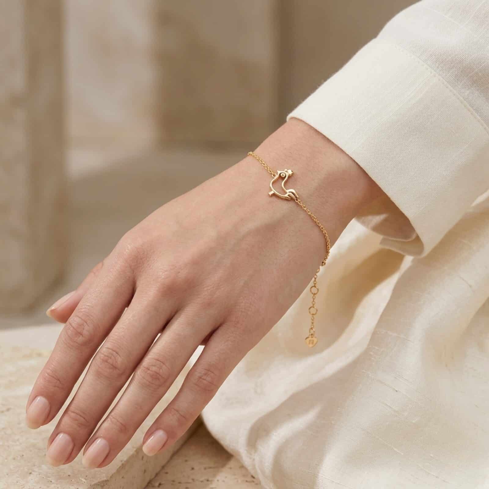 Lunar Zodiac Bracelet - Rooster