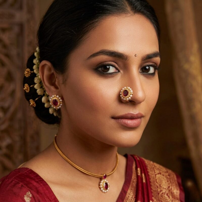 Yanki-16-6-5.jpg Aalia Red Nose pin / Nath/ Fuli