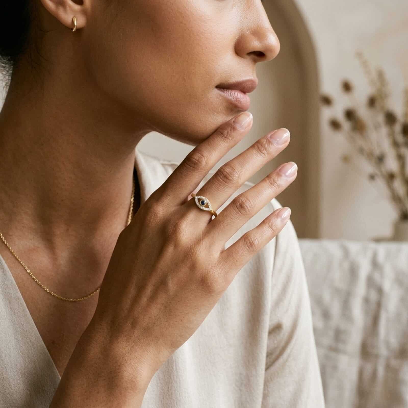 Nazar Evil Eye Ring