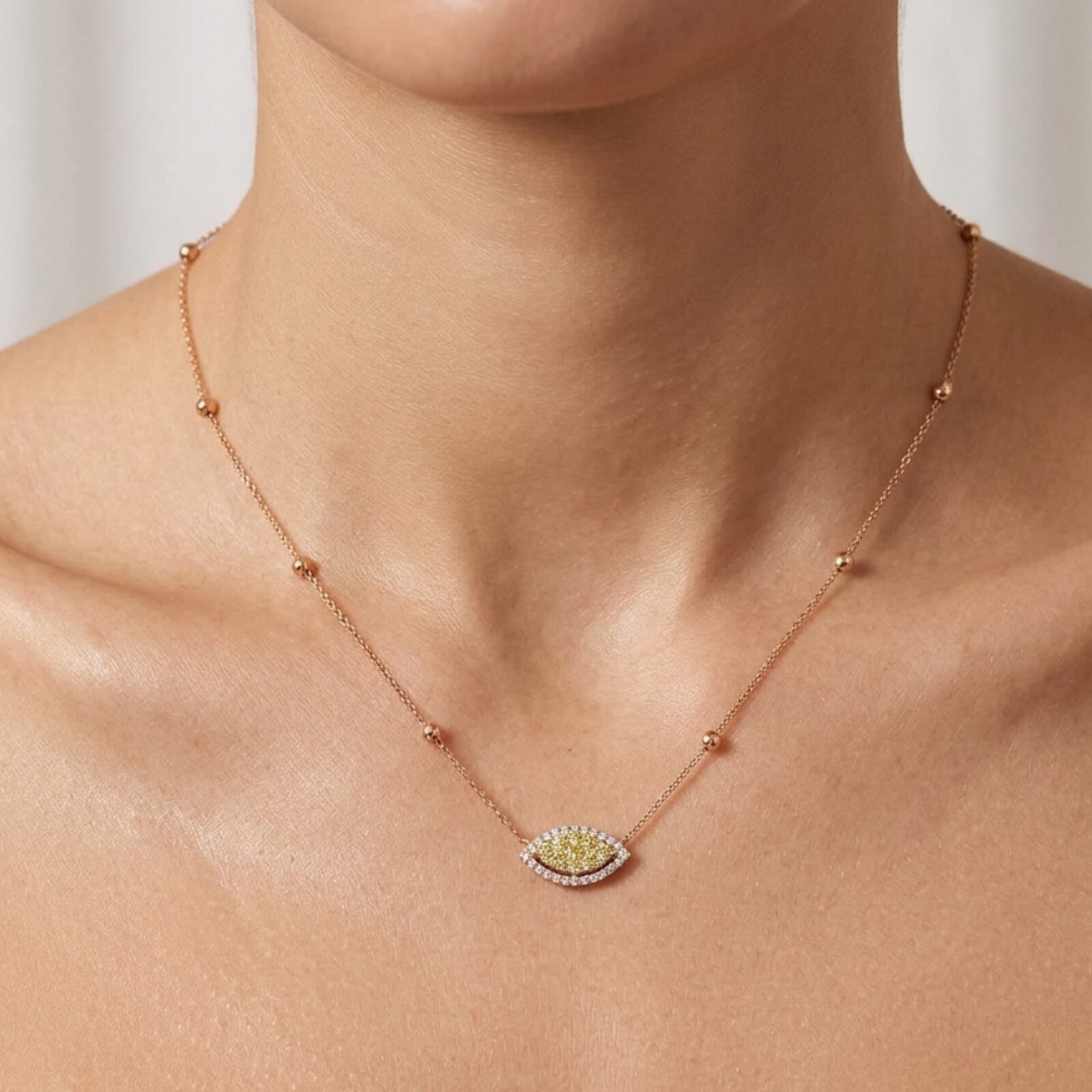 Glory Necklace with Ball Chain