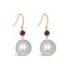 Artboard-1.jpg Birthstone Gemstone Pearl Drop Earrings