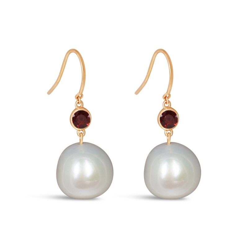 Artboard-1-copy-3.jpg Birthstone Gemstone Pearl Drop Earrings