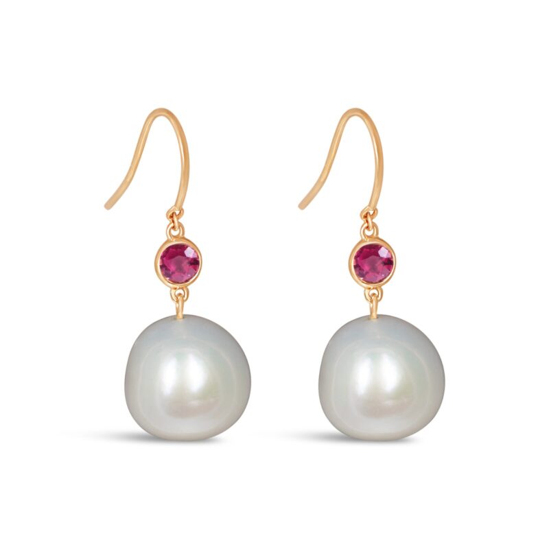 Artboard-1-copy-4.jpg Birthstone Gemstone Pearl Drop Earrings