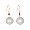 Artboard-2.jpg Birthstone Gemstone Pearl Drop Earrings