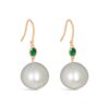 Birthstone-Gemstone-Pearl-Drop-Earrings-_-Emerald-E0288-14KYG-PFW-MC_Emerald.jpg Birthstone Gemstone Pearl Drop Earrings